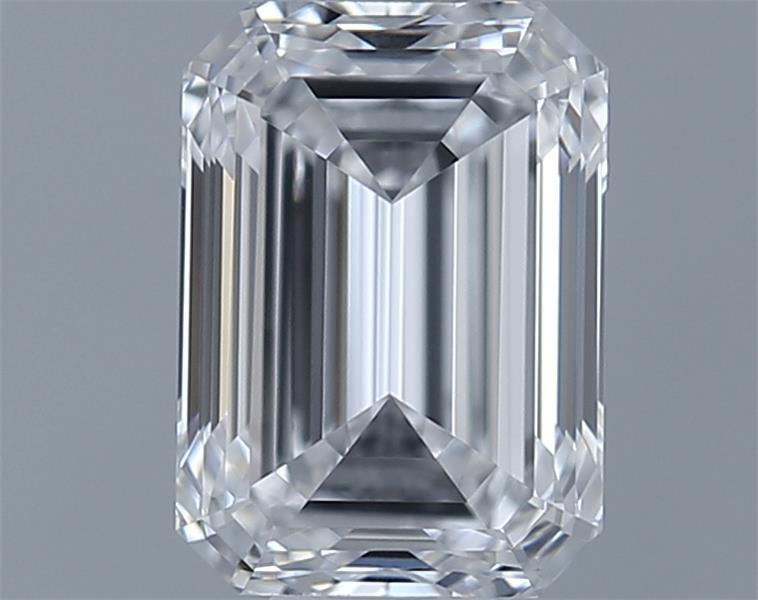 0.71ct Emerald D VVS1 Natural Diamond