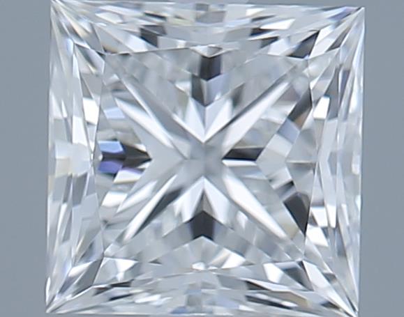 0.91ct Princess E VVS1 Natural Diamond