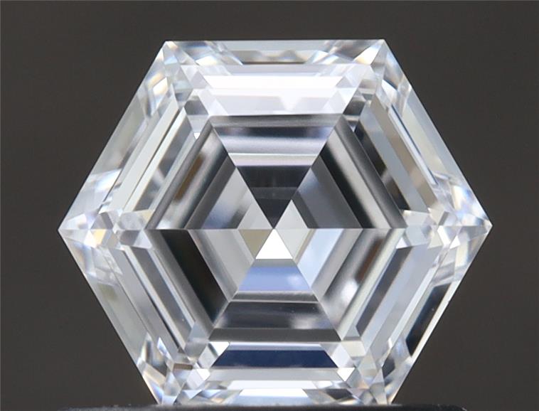0.56ct Hexagonal D VS2 Natural Diamond