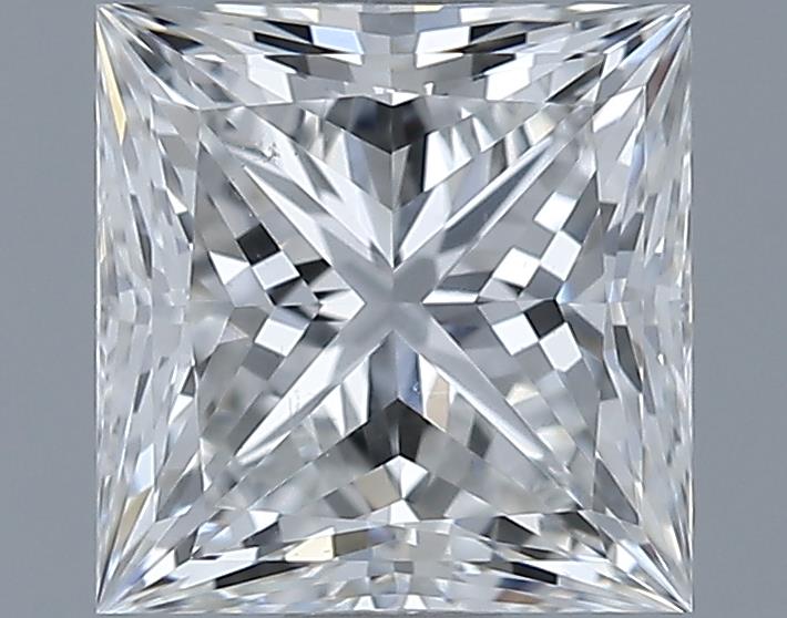 1.01ct Princess F SI1 Natural Diamond