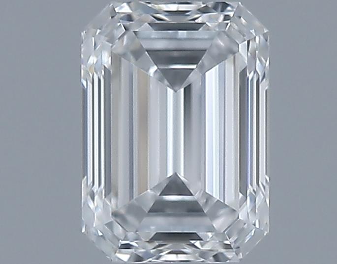 0.71ct Emerald D VVS1 Natural Diamond