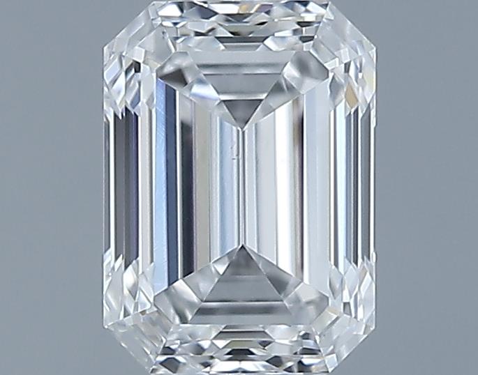0.7ct Emerald E VS2 Natural Diamond