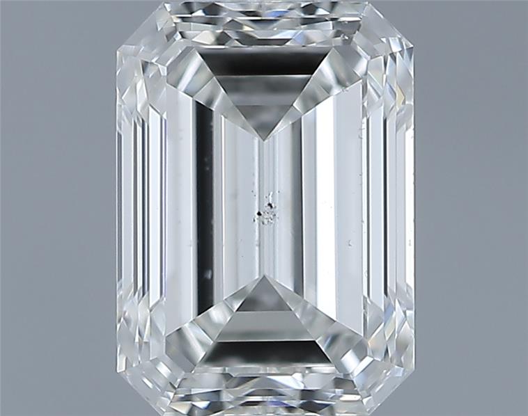 0.72ct Emerald H SI1 Natural Diamond