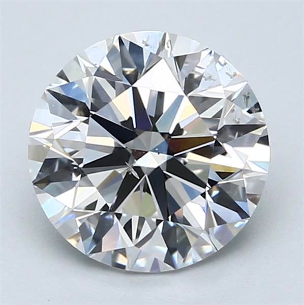 2.37ct Round D SI1 Natural Diamond