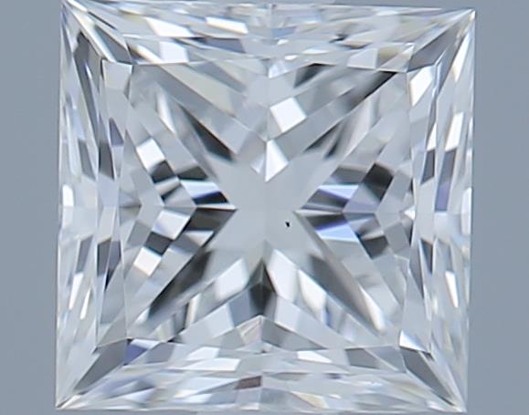 0.71ct Princess E VS2 Natural Diamond