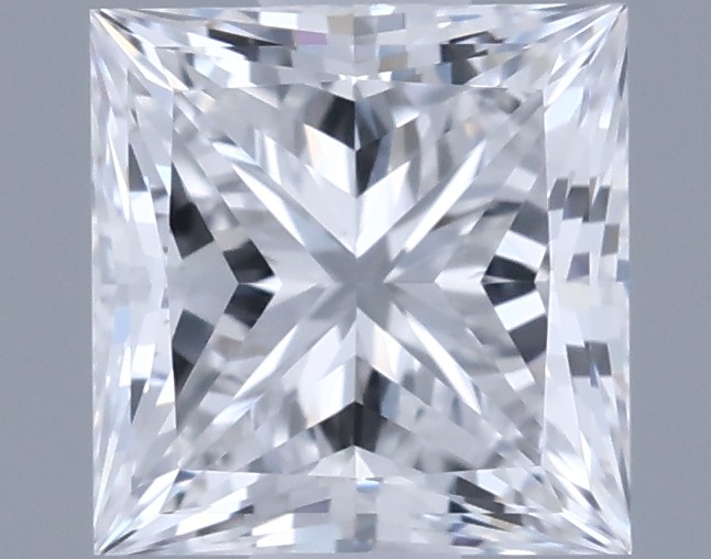 0.62ct Princess D VVS2 Natural Diamond