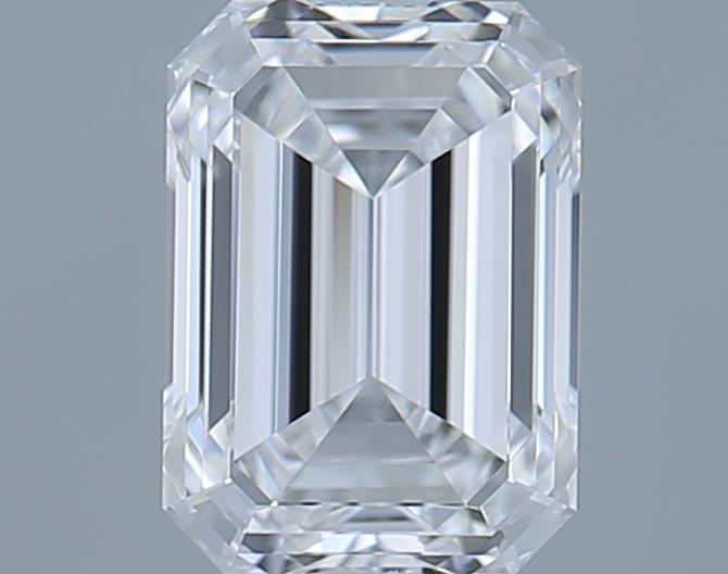 0.7ct Emerald D VVS2 Natural Diamond
