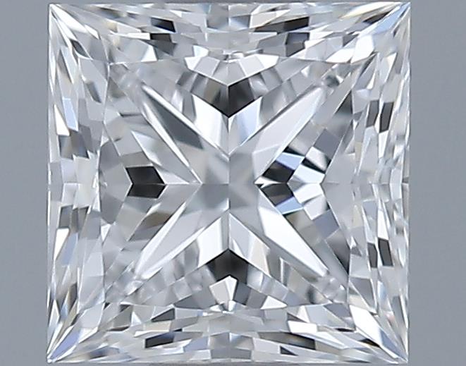 0.7ct Princess D VVS1 Natural Diamond