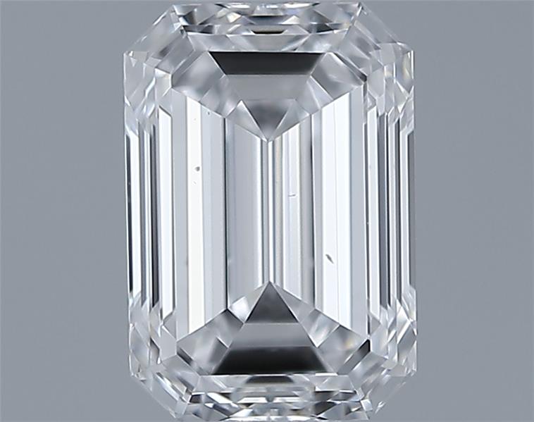 0.6ct Emerald D VS2 Natural Diamond