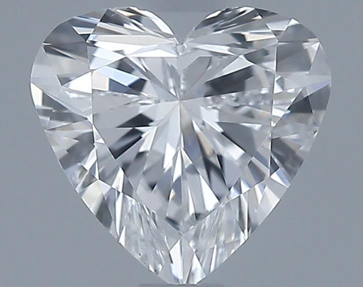 0.71ct Heart D VS2 Natural Diamond