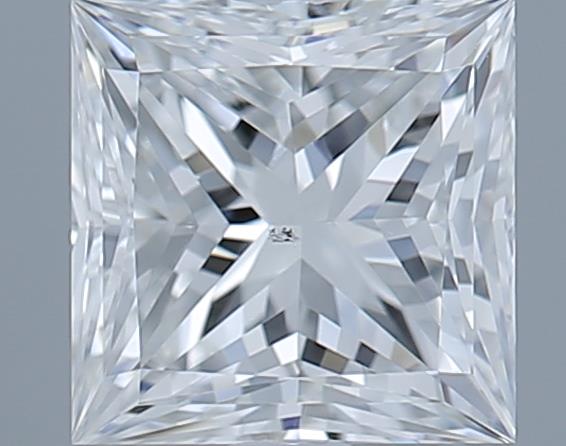 0.7ct Princess F SI1 Natural Diamond