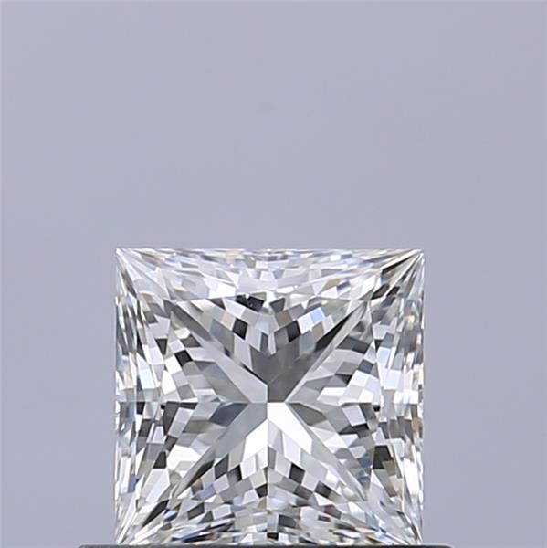 0.61ct Princess F VVS1 Natural Diamond