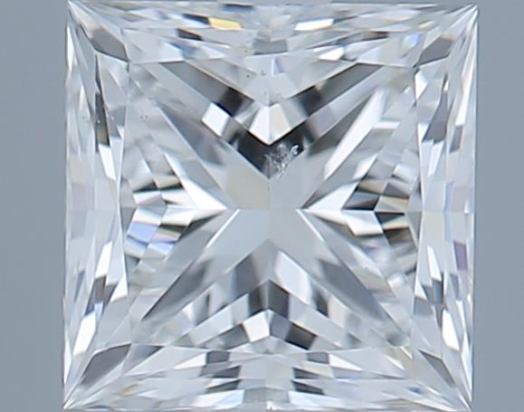 0.71ct Princess F SI1 Natural Diamond