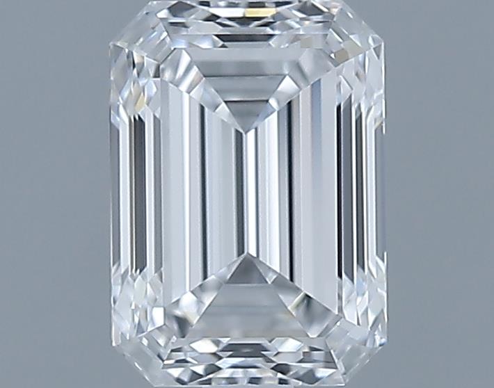 0.8ct Emerald D VVS2 Natural Diamond