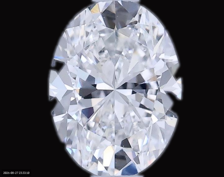 0.54ct Oval D VS2 Natural Diamond