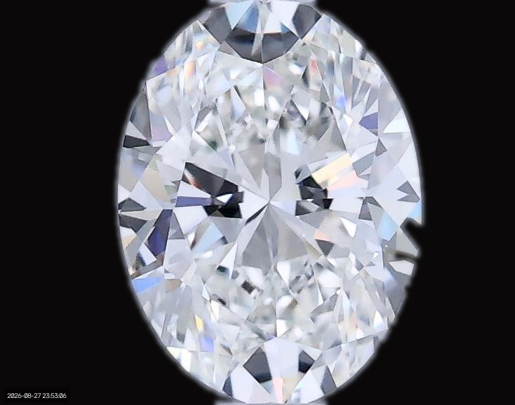 0.54ct Oval G VVS2 Natural Diamond