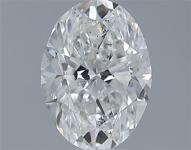 0.91ct Oval H SI1 Natural Diamond