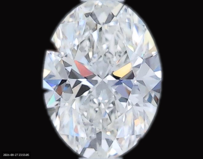 0.56ct Oval G VVS1 Natural Diamond
