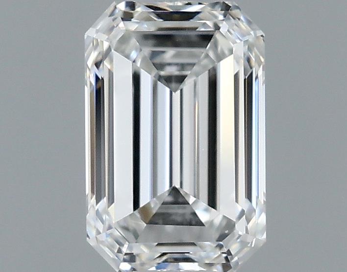 0.7ct Emerald F VVS2 Natural Diamond