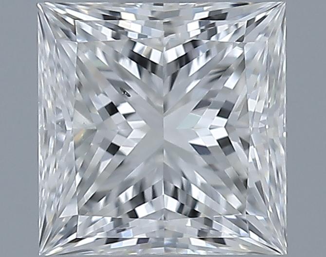0.71ct Princess G VS2 Natural Diamond