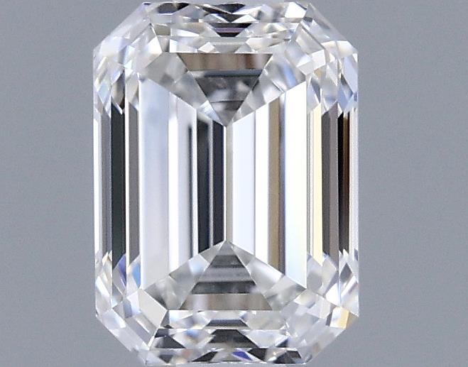0.7ct Emerald F VVS1 Natural Diamond