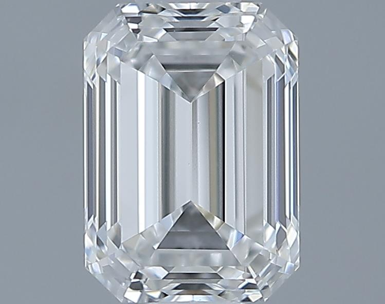 0.71ct Emerald F VS2 Natural Diamond