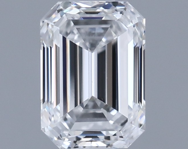 0.7ct Emerald E VS1 Natural Diamond
