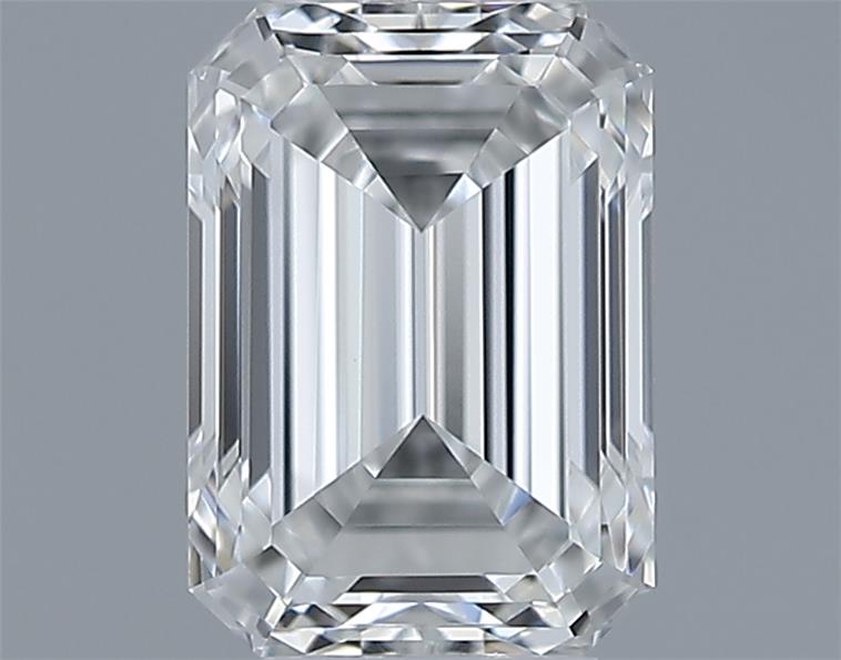 0.61ct Emerald F VVS2 Natural Diamond