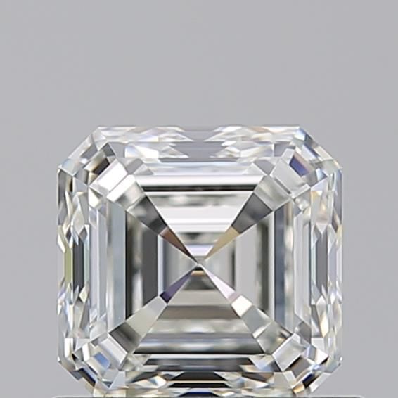 0.9ct Asscher J IF Natural Diamond