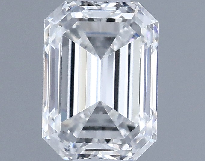 0.6ct Emerald F VVS1 Natural Diamond