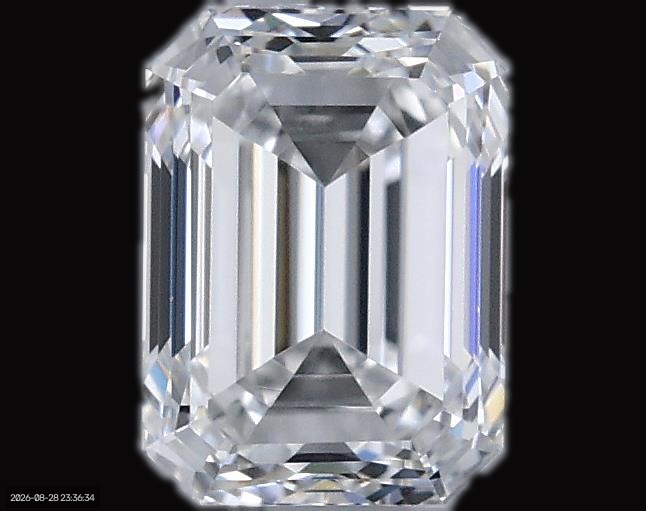 0.5ct Emerald E VVS1 Natural Diamond