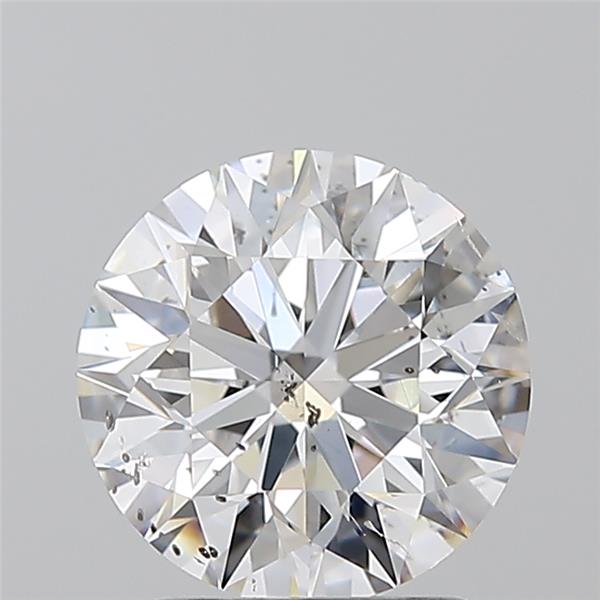 1.7ct Round E SI2 Natural Diamond