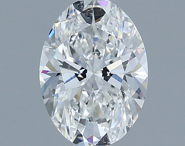 0.61ct Oval F SI1 Natural Diamond