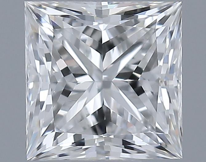 0.51ct Princess F VVS1 Natural Diamond