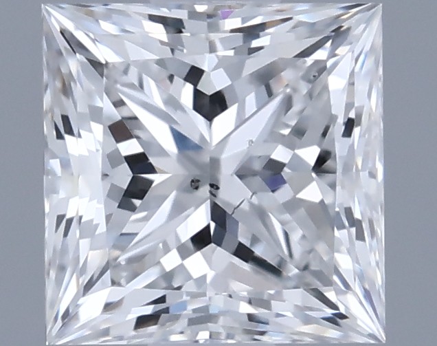 0.64ct Princess E SI1 Natural Diamond