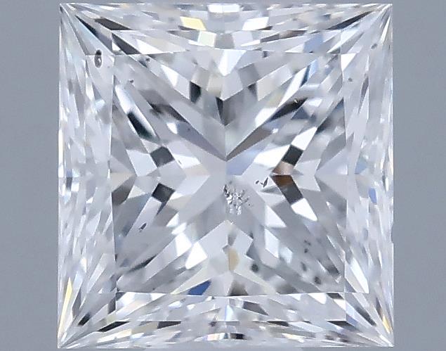 0.74ct Princess D SI1 Natural Diamond