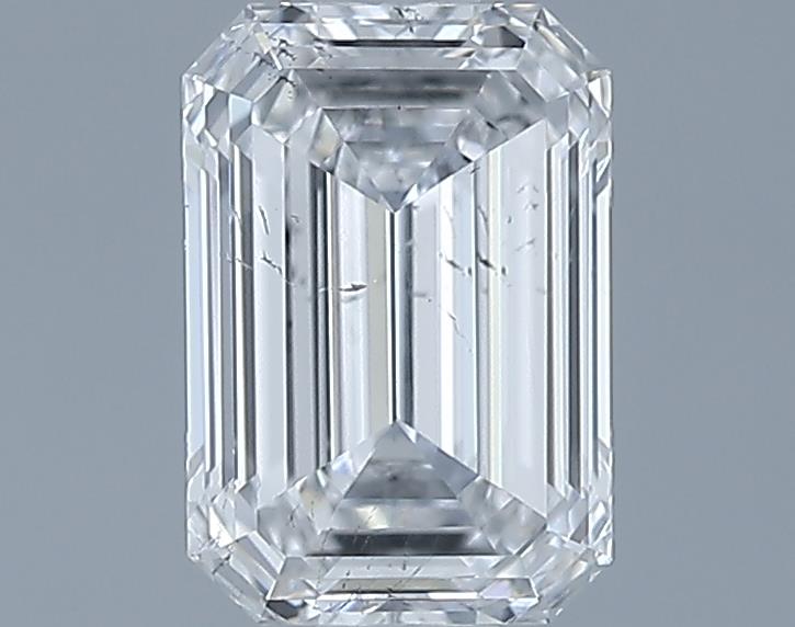 0.71ct Emerald D SI2 Natural Diamond