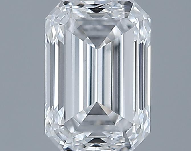 0.5ct Emerald D VVS2 Natural Diamond