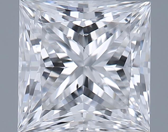 0.72ct Princess F SI2 Natural Diamond