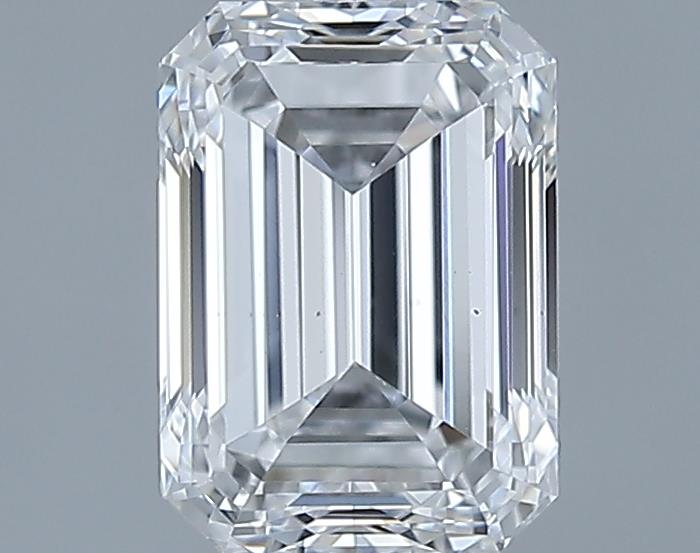 0.9ct Emerald E VS2 Natural Diamond