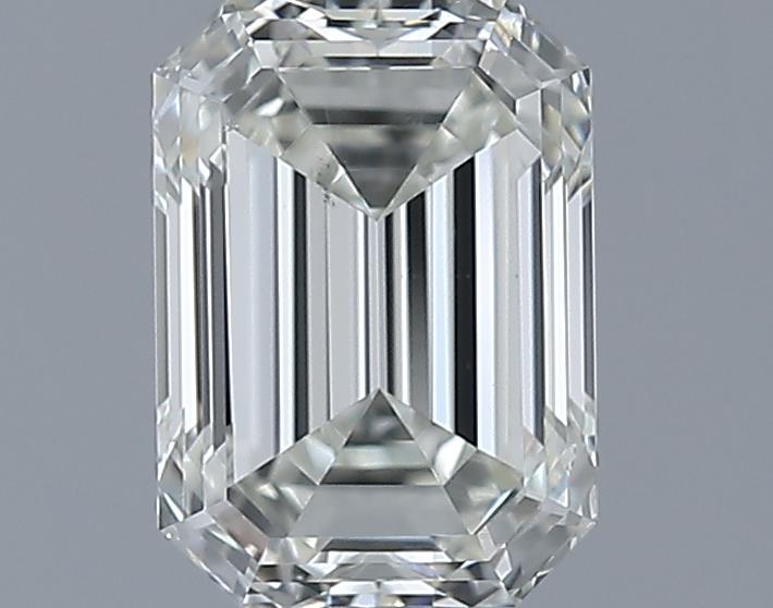 0.9ct Emerald K SI1 Natural Diamond
