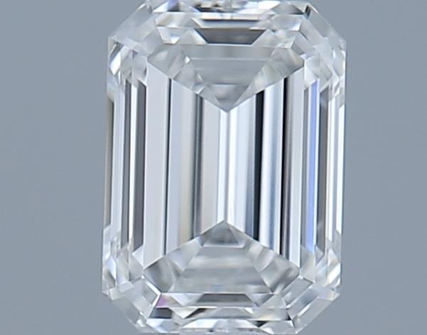 0.5ct Emerald F VVS2 Natural Diamond