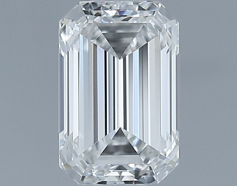 0.8ct Emerald F VVS1 Natural Diamond