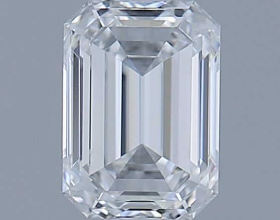 0.61ct Emerald D VVS2 Natural Diamond