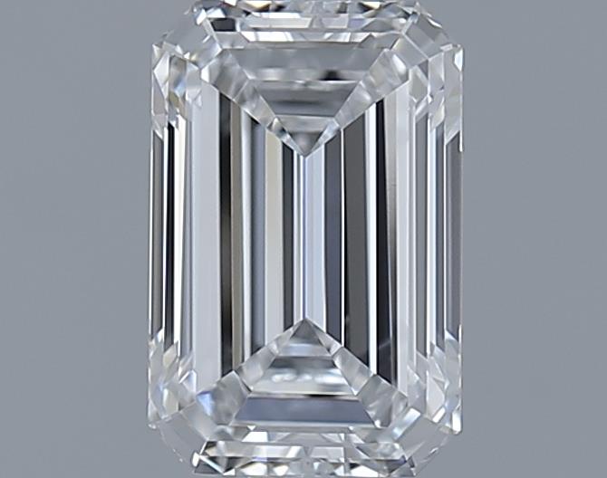 1ct Emerald D VVS1 Natural Diamond