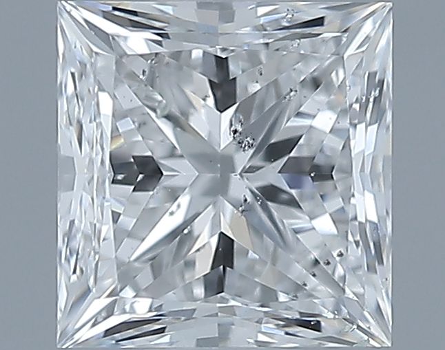 0.7ct Princess F SI2 Natural Diamond