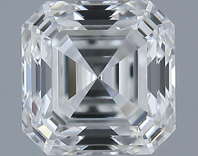 0.72ct Asscher H VVS1 Natural Diamond
