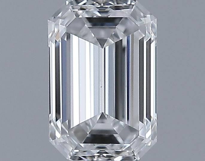 0.51ct Emerald D VS2 Natural Diamond