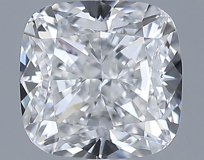 0.9ct Cushion F VVS2 Natural Diamond