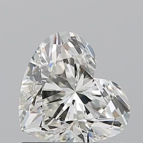 1.01ct Heart J SI1 Natural Diamond
